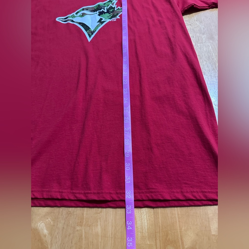 Vintage Jerzees Blue Jays tee with camo bird. Size XL. ❣️ - Picture 3 of 7
